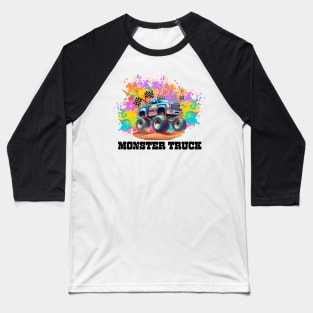 Monster Truck Baseball T-Shirt